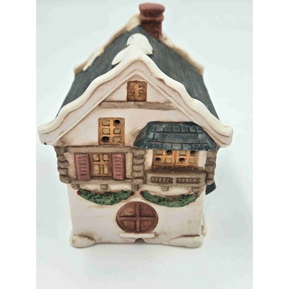 National Rennoc 1992 Multi-Colored House Ceramic Decorative Collectible